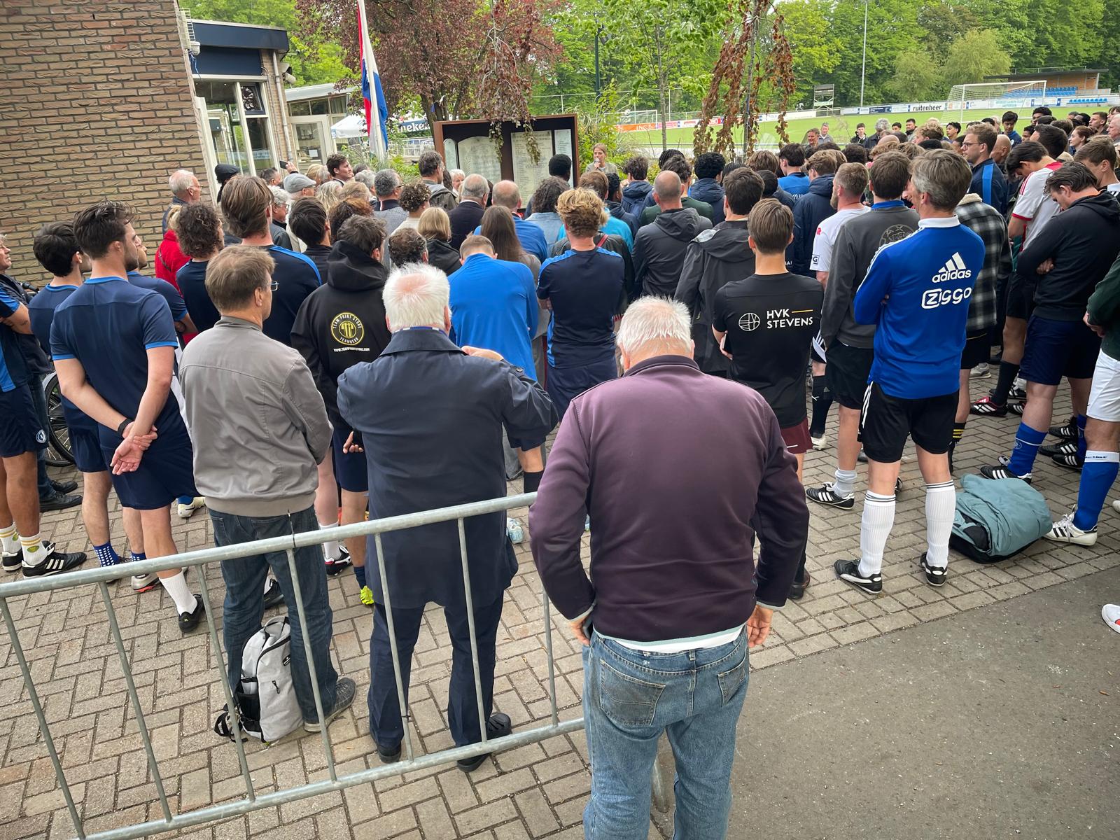 Grote opkomst bij 4 mei herdenking