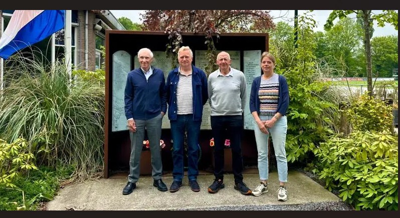 Bezoek NH Sport aan ons monument