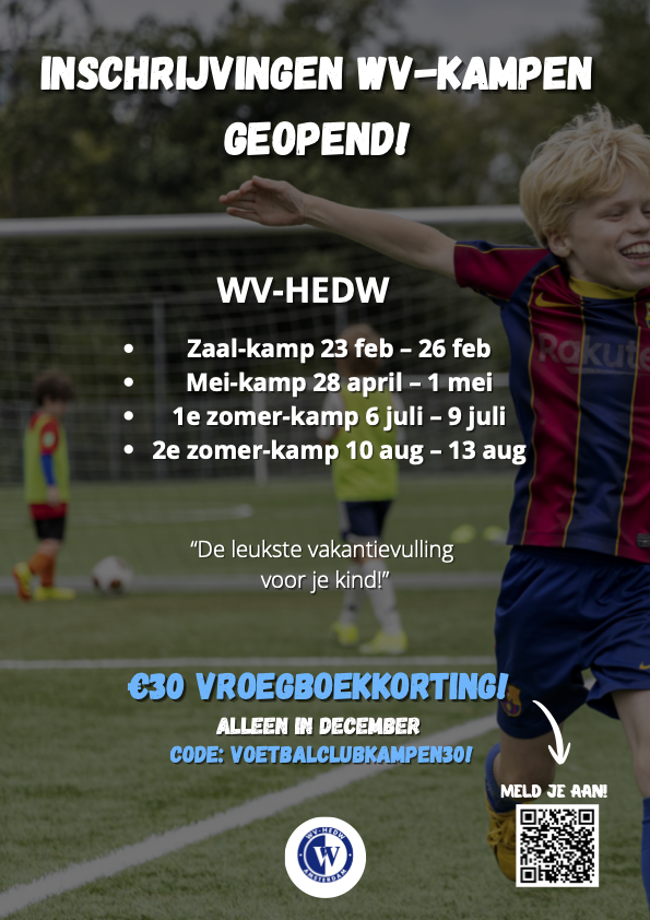 WV-HEDW Voetbalkampen 2026